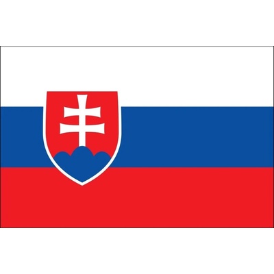 Vlajka Slovenska - LUXFLAG vlajka - 100 x 150 cm - tunel, karabína