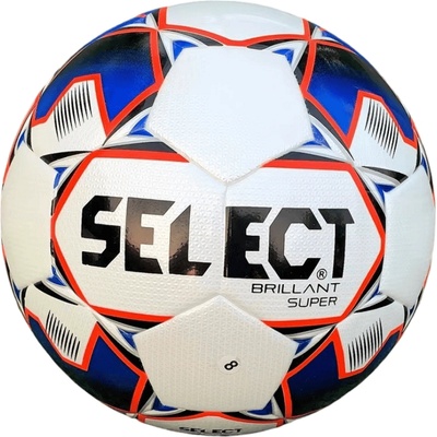 Професионална безшевна, кожена футболна топка SELECT Brillant М21-078
