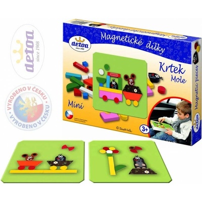 Magnetické dílky Krtek Mini
