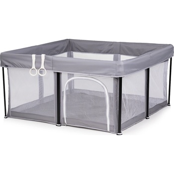 Image 1 of KOSI Кошара за игра Vibe120/120, сгъваема, сива (KOIVI0251GY)