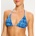 Modibodi Бански Modibodi Tidal Triangle Bikini Top Python Blue горен дял Modibodi | Sin Mnogotsveten | ЖЕНИ | XL
