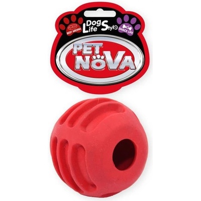 PET NOVA DOG LIFE STYLE Loptička s pamlskami 6 cm