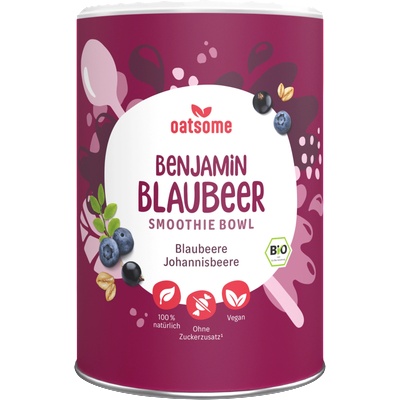 Oatsome Organic Smoothie Bowl - Benjamin Blueberry - 400 г