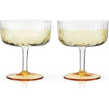 Viski (САЩ) Комплект от 2 бр. купе чаши за коктейли viski deco gatsby - 270 мл (viski 10981)