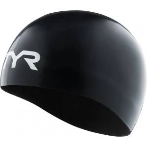 Tyr tracer-x racing swim cap black l