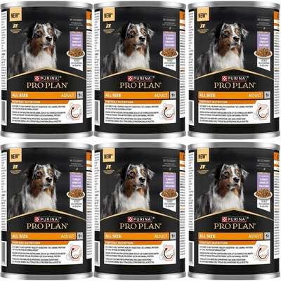Pro Plan Everyday Nutrition Adult bohaté na krůtí v želé 6 x 400 g