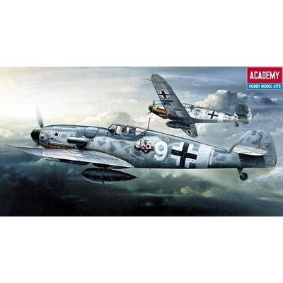 Academy Model Kit lietadlo 12467 MESSERSCHMITT BF109G-6 1:72