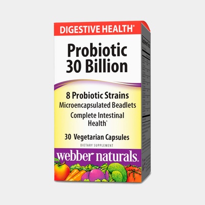 Webber Naturals ProBiotiká 30 miliárd 30 tabliet