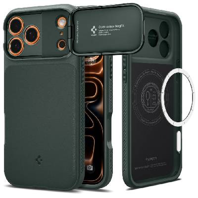 optik armor mag magsafe iphone 17 pro max abyss green (8800283310306)