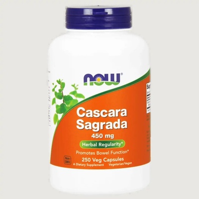 Now Foods Cascara Sagrada 450 mg 250 kapsúl