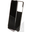Pouzdro 1Mcz Clear View flipové Samsung Galaxy S21 Ultra černé