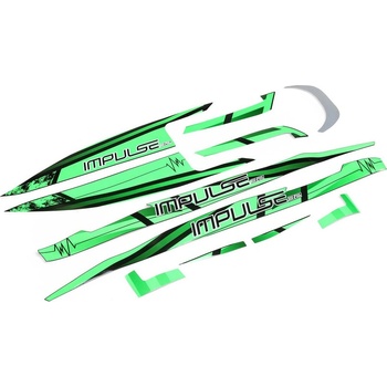 Proboat Impulse 32: Samolepky zelené