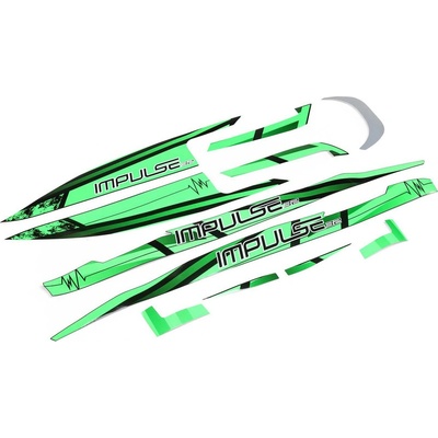 Proboat Impulse 32: Samolepky zelené