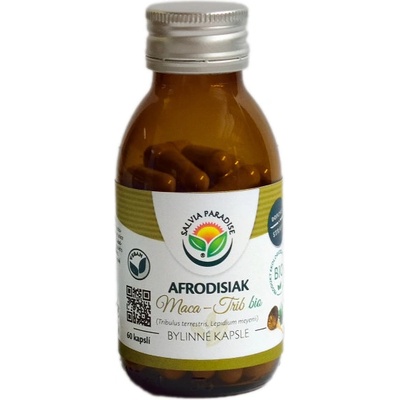 Salvia paradise Afrodisiak maca tribulus BIO 60 kapslí