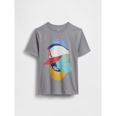 GAP Детска риза с логото на GAP GAP | Siv | Момчешки | S