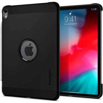 Spigen Tough Armor Case - хибриден кейс с най-висока степен на защита за iPad Pro 12.9 (2018) (черен)