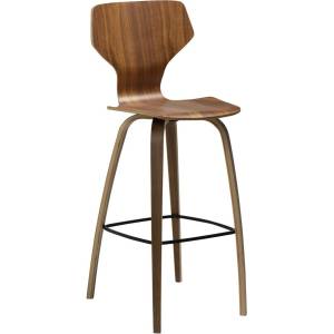 DAN-FORM Denmark Бар стол в тъмно естествен цвят (височина на седалката 75 cm) S. I. T - DAN-FORM Denmark (200208102)