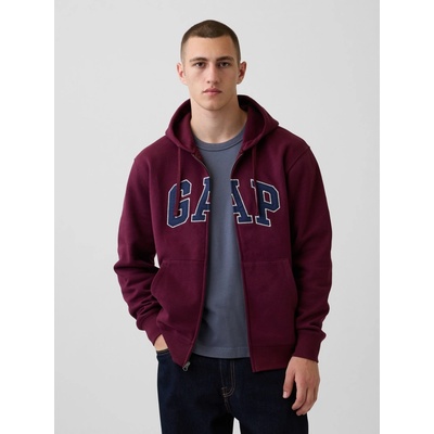 Gap mikina VintageSoft unisex s logem Červená