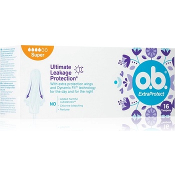 O.B. Tampóny ExtraProtect Super 16 ks