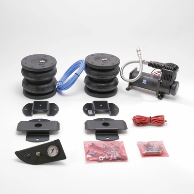 Intrak | Fiat Ducato od 2006 a novější, přídavné vzduchové pérování - Jednookruhová sada měchů s manometrem Fiat Ducato 2006 se spínačem a kompresorem IN.029.100