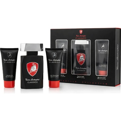 Lamborghini Classico комплект за мъже Eau de Toilette 125 ml + Балсам след бръснене 100 ml + Душ гел