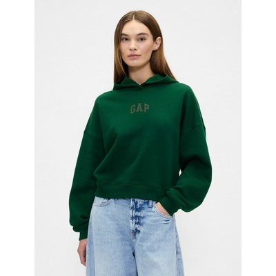 GAP Суитшърт с лого GAP GAP | Zelen | ЖЕНИ | XS