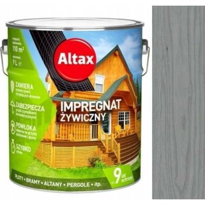 Impregnace na dřevo Altax szary 9 l proti plísním voděodolná