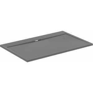 Ideal Standard i. life Ultra Flat S правоъгълно душ корито, асфалтово сиво, 140x90 см (T5222FS)