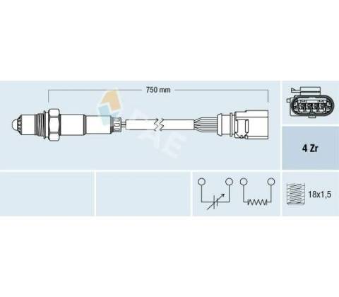 Lambda sonda FAE 77399