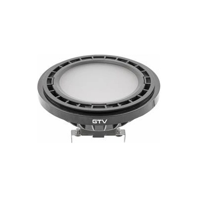GTV LED , A-G, AR111, 3000K, G53, 12,5W, DC12V, 120°, 1100lm, černá