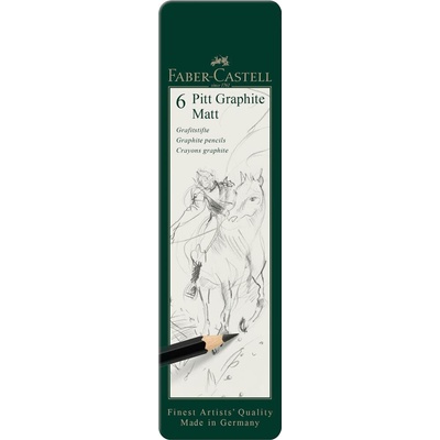 Faber-Castell 82.1908 Комплект художествени моливи 6 бр (82.1908)