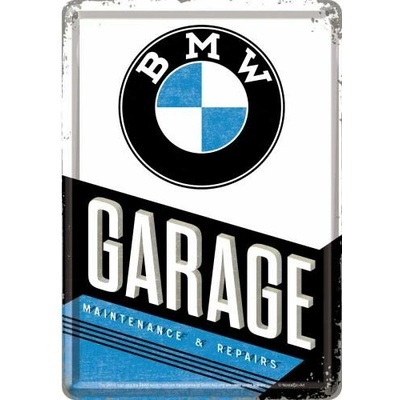 Postershop Plechová pohlednice - BMW Garage
