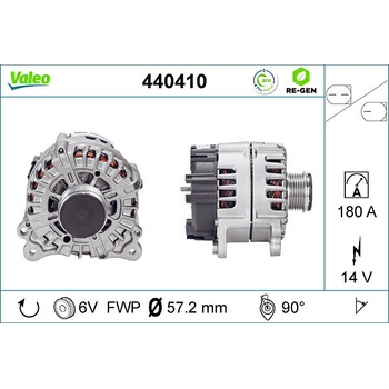 Alternátor VALEO 440410