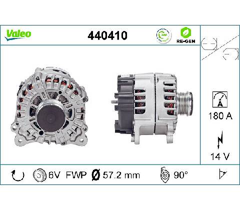 Alternátor VALEO 440410