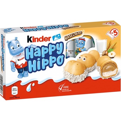 Ferrero Kinder Happy Hippo Haselnuss 103,5 g – Zboží Dáma