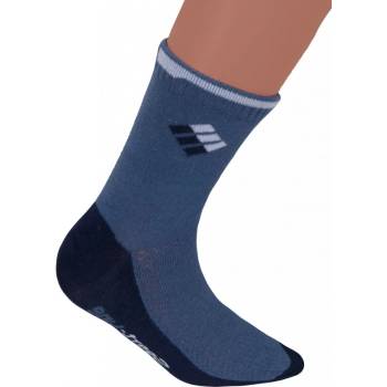 MILUSIE Chlapecké klasické ponožky granát (modrá)
