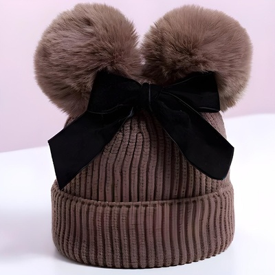 HARAHU Детска шапка bo-21308 - Кафява2 kp21308 (bo-21308)