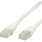 Roline Пач кабел, Roline, UTP, Cat. 5e, AWG 24, 0.5m, сив (21.99.0500)