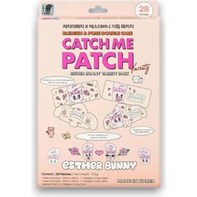 Catch Me Patch Mix obrázkových náplastí VARIETY PACK ESTHER BUNNY 28 ks