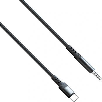 Earldom Аудио кабел Earldom ET-AUX38, 3.5mm към Type-C, 1.0м, Черен - 40178 (40178)