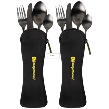 Ridge Monkey DLX Cutlery Set Twin Pack