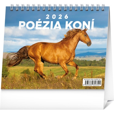 NOTIQUE Stolový Poézia koní 16,5 x 13 cm 2026
