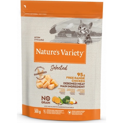Nature's Variety selected pro koťata s kuřecím 300 g