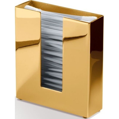 Decor Walther Corner Dóza na vatové tyčinky zlatá