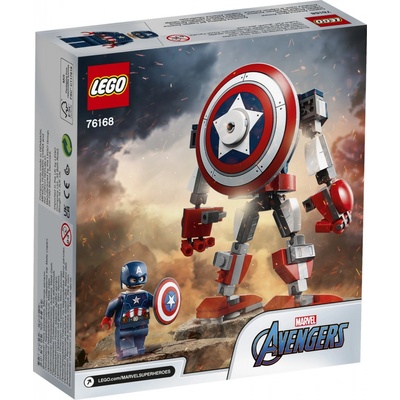 LEGO® Super Heroes 76168 Captain America v obrnenom robotovi