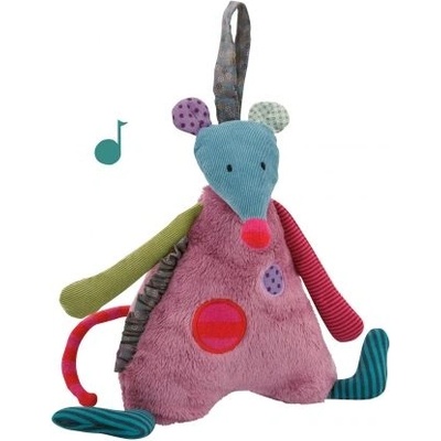 Moulin Roty - Мека музикална играчка - Мишле (629042)