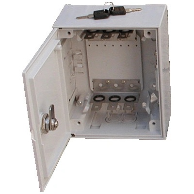 DATACOM Box plastový pro 30 párů se zámkem a držákem 3650 – Zboží Mobilmania