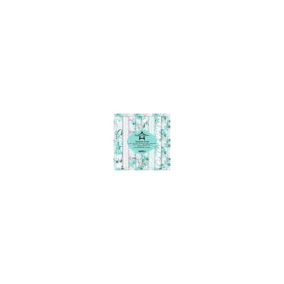 Sada papírů 15x15 Turquoise Floral (PF) nezařazeno PAPPF213