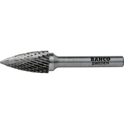 Bahco Rotační frézky z tvrdokovu - s ostrým nosem – 8x20 mm, střední sek - BA-G0820M06