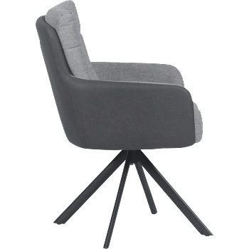 Carmen Трапезен стол sefton - сив cm (3532079_1)